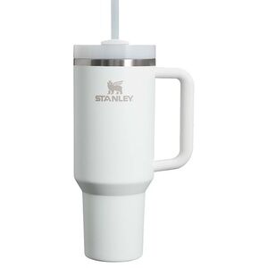 Stanley Classic White Mug with Handle and Straw